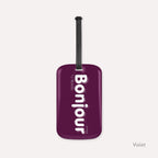 Etiquette de bagage Bonjour – vue produit 10