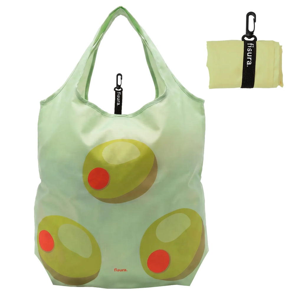 Sac de Courses Pliable Olives – Fisura