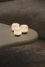 3 wiederaufladbare Dentelle-Lampen
