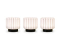 3 Lampes Dentelles Rechargeable
