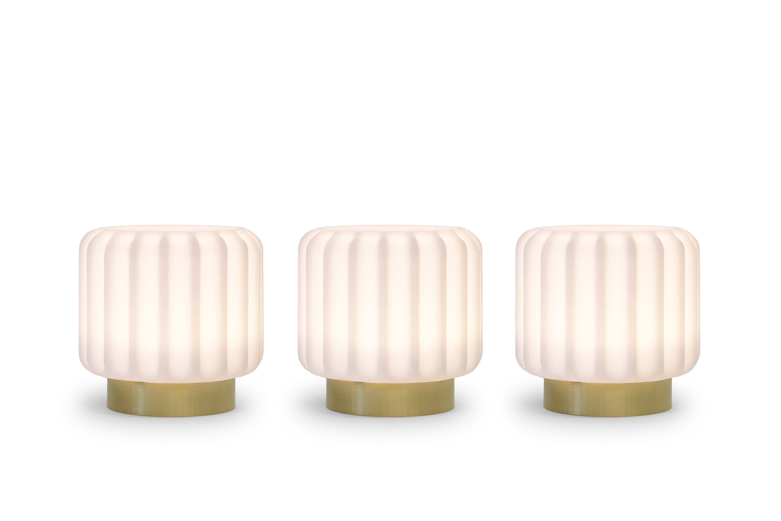 3 Lampes Dentelles Rechargeable