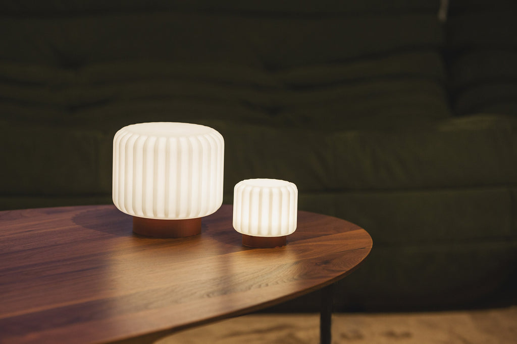 3 wiederaufladbare Dentelle-Lampen