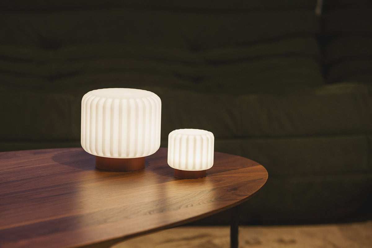3 wiederaufladbare Dentelle-Lampen