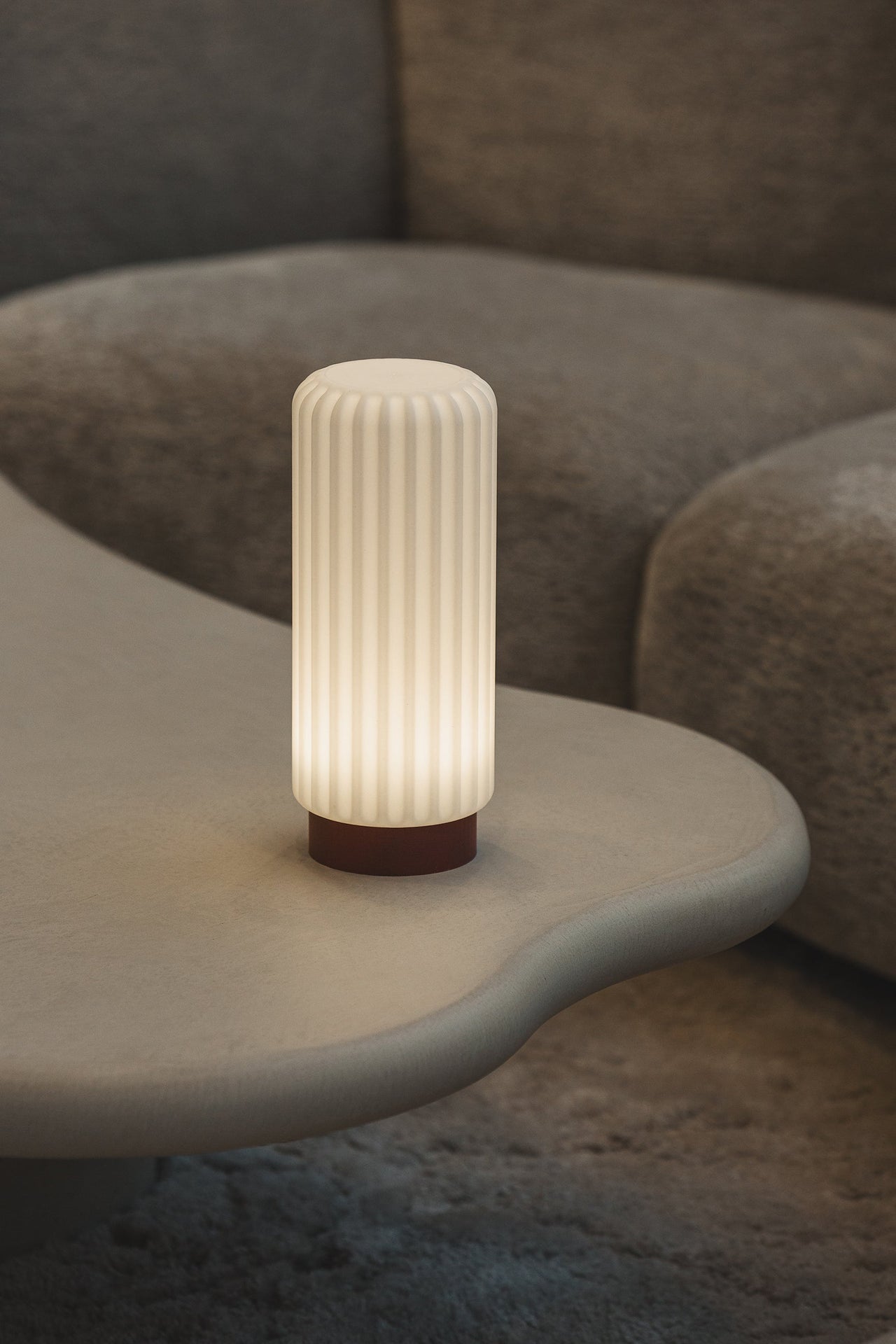 Lampada di pizzo da 29 cm