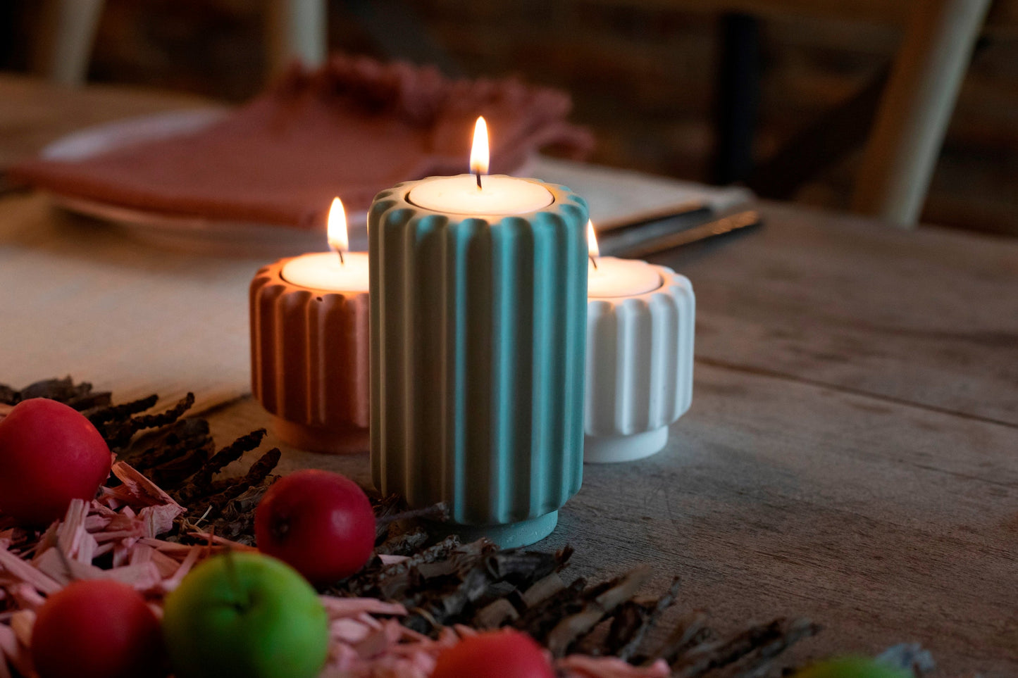 Bougeoir Dentelles S Atelier Pierre - OFCK.fr