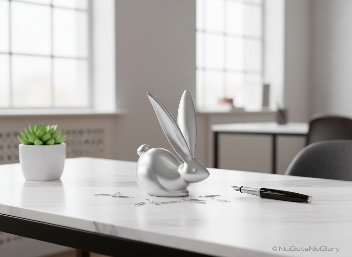 Aimant à trombones Lapin | Designproducten en originele cadeaus