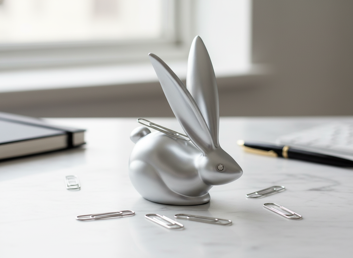 Aimant à trombones Lapin | Designproducten en originele cadeaus