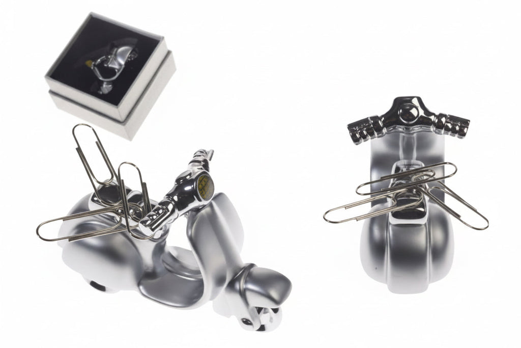 Aimant à trombones Scooter Meta[l]morphose | Boutique d'objets cadeaux designs kokochao.com