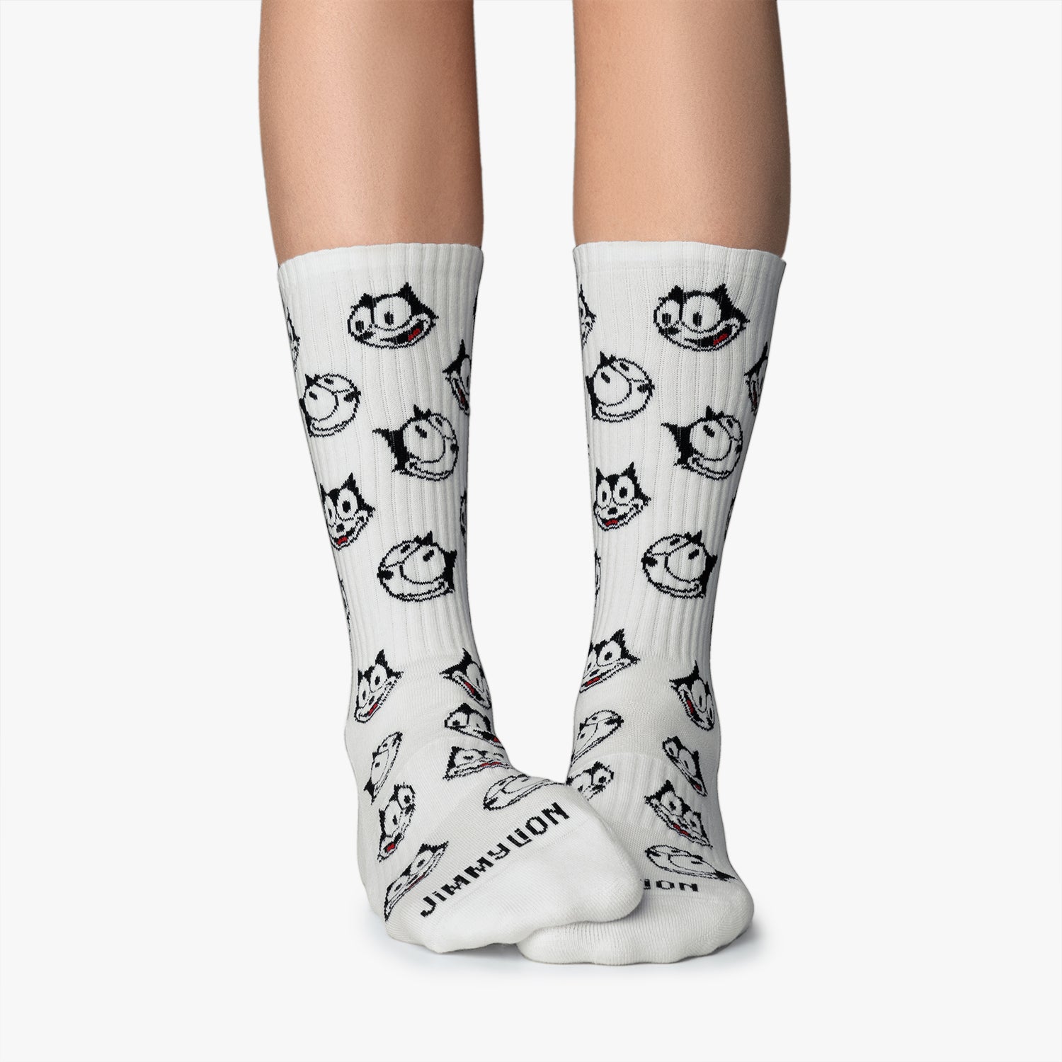 Felix the Cat Sportsocken - Weiß