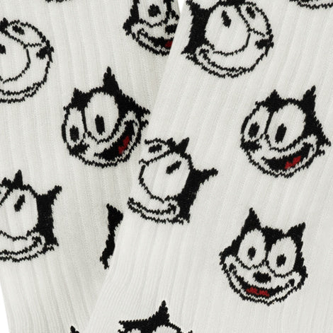 Felix the Cat Sportsocken - Weiß