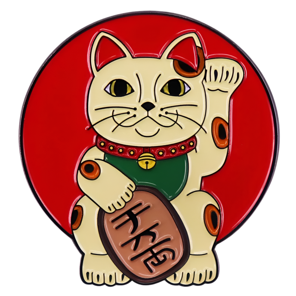 Oggetto regalo di design – pins chat chanceux soleil levant lcc PIN LCC 004 65765708