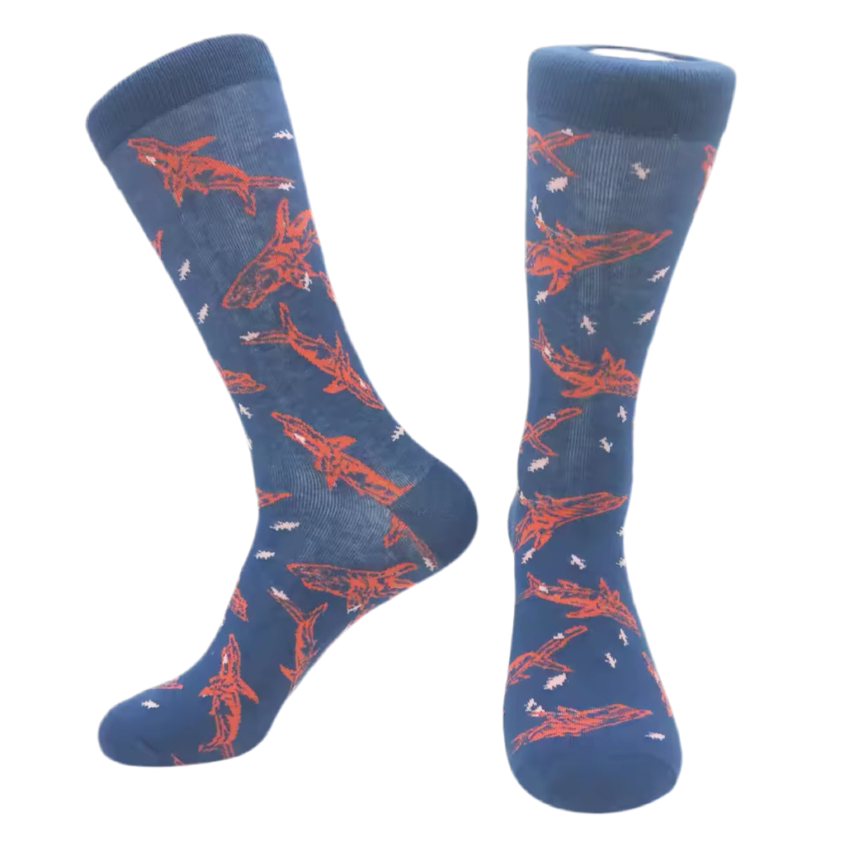 Oggetto regalo di design – chaussettes requins rouges mrcol