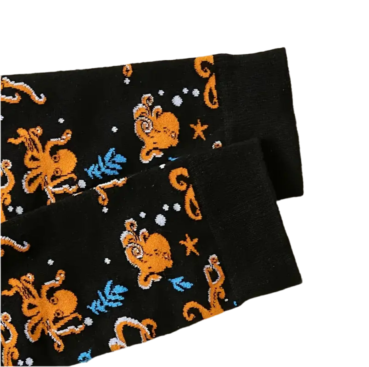 Oggetto regalo di design – chaussettes poulpes oranges mrcol