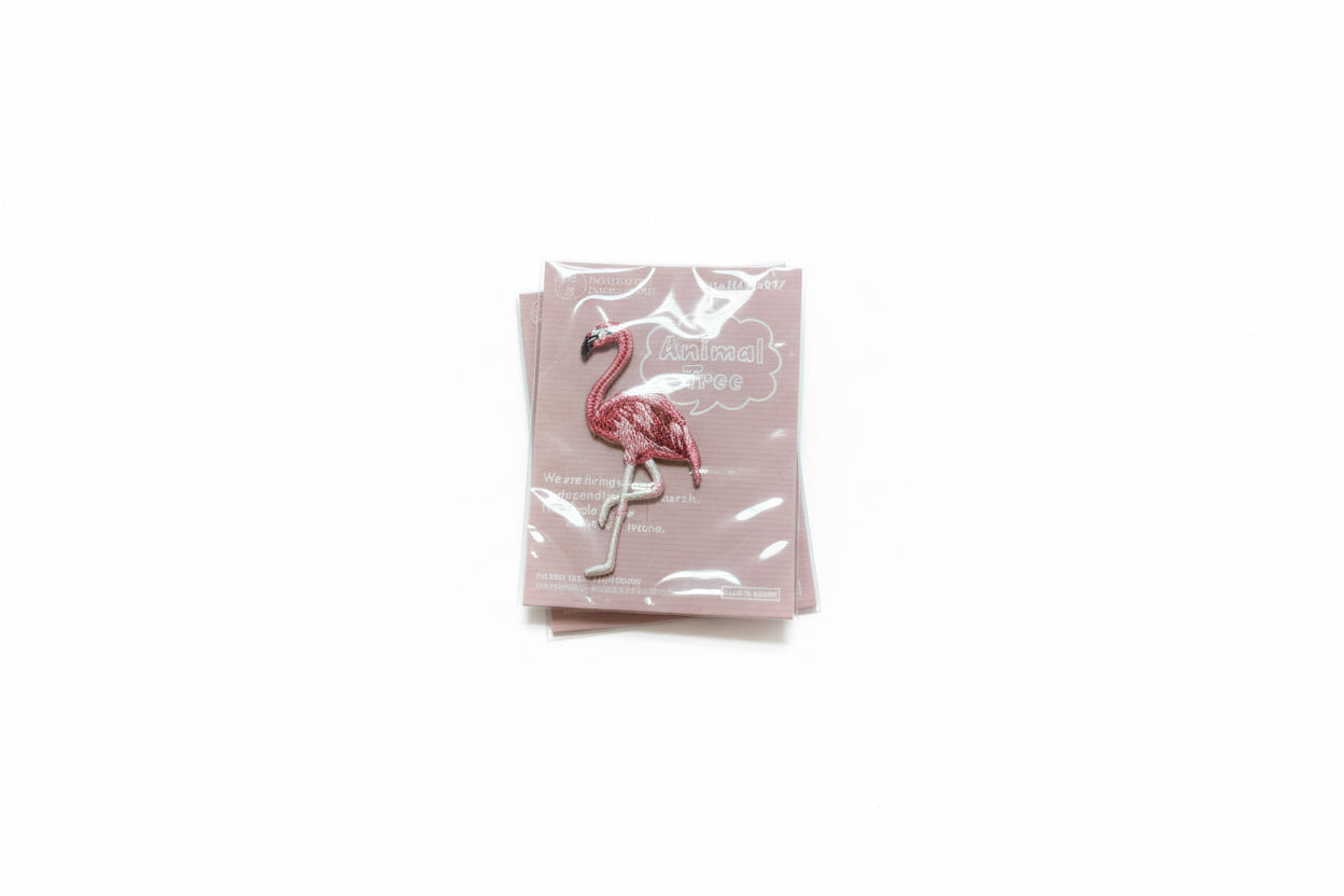 Regalo de diseño – patch flamant rose thermocollant