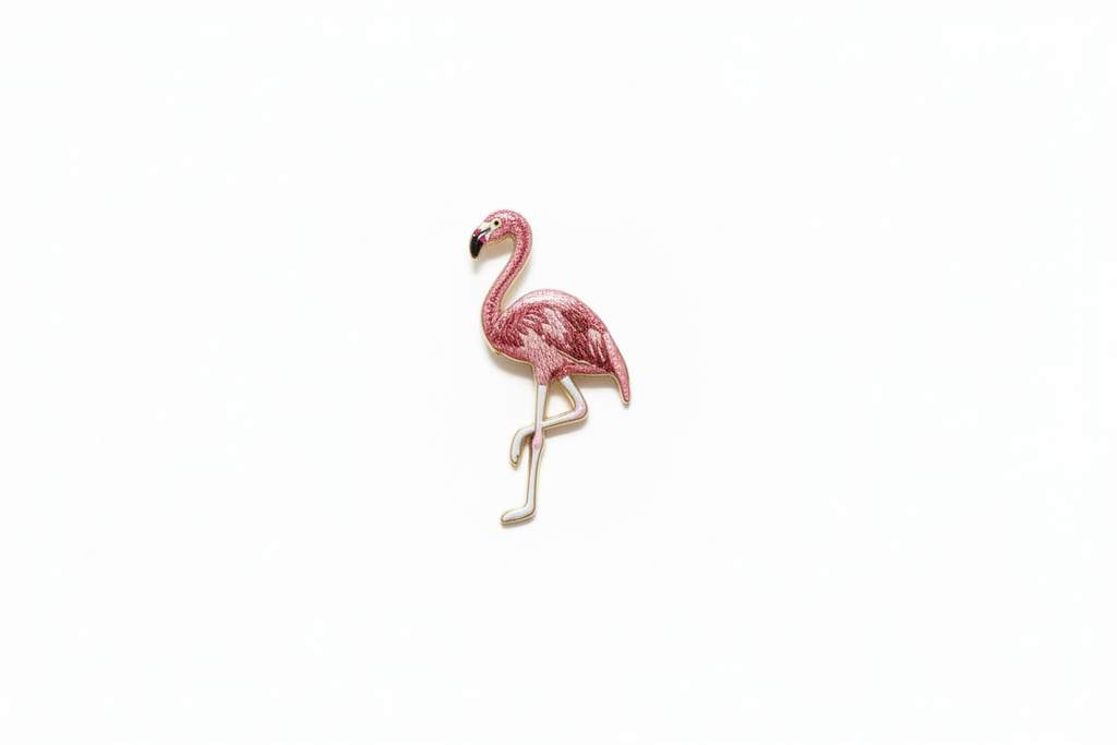 Patch Flamant rose thermocollant | Designproducten en originele cadeaus
