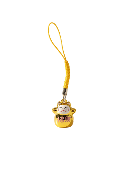 Daruma Glückskatze Tinker Bell Schlüsselanhänger