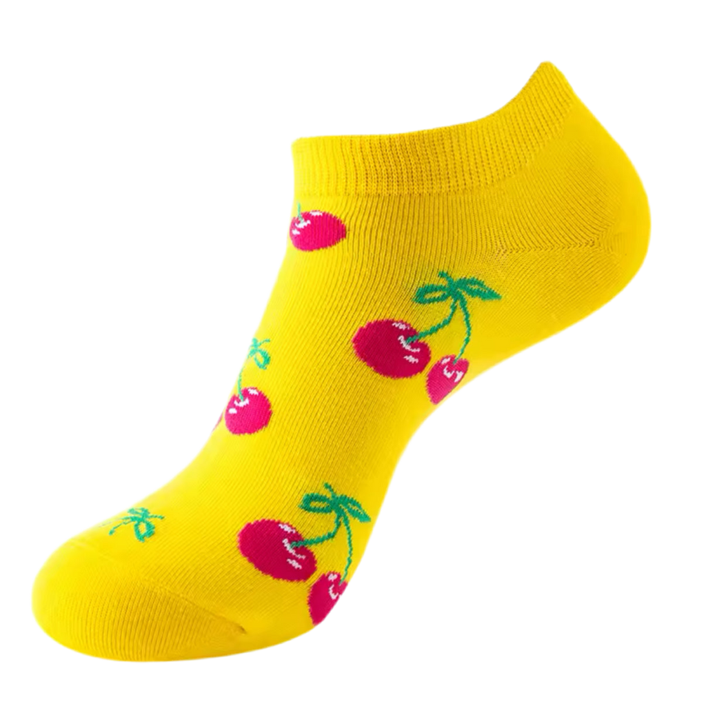 Regalo de diseño – chaussettes courtes cerises SOXX FRU 001 18293324