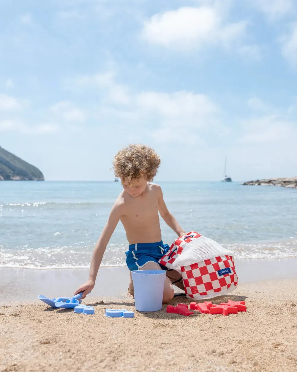 Mochila para juguetes de playa antiarena – MESSIER