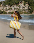 Große Strandtasche mit Reißverschluss – BRUNET