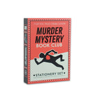 Set de papeterie cadeau - Murder Mystery Book Club