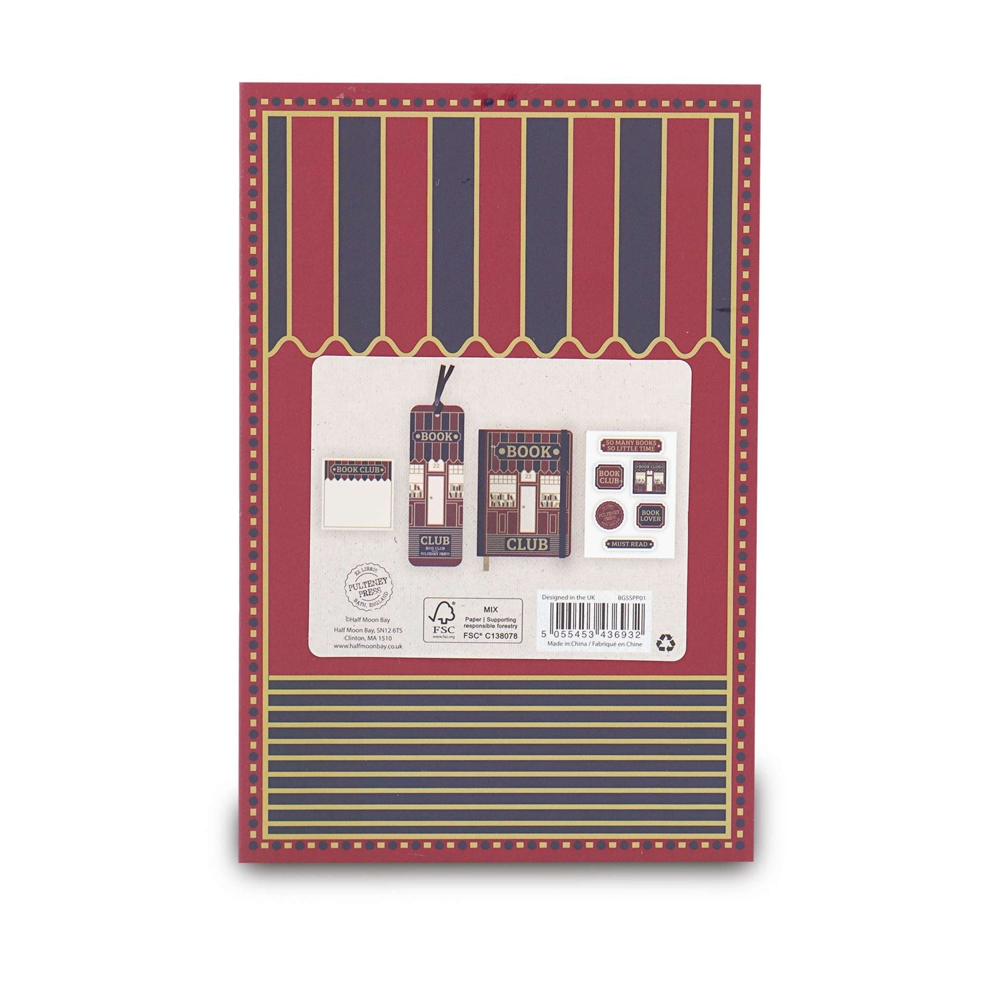 Coffret papeterie Book Club