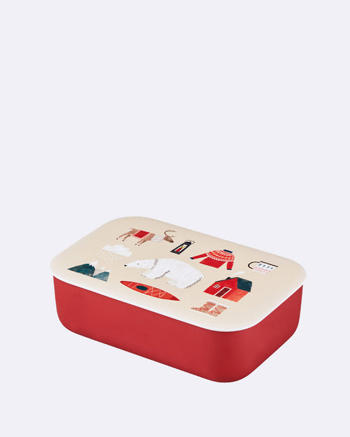 Bioloco Plant Classic Lunchbox - Hiver Nordique | Design e regali originali