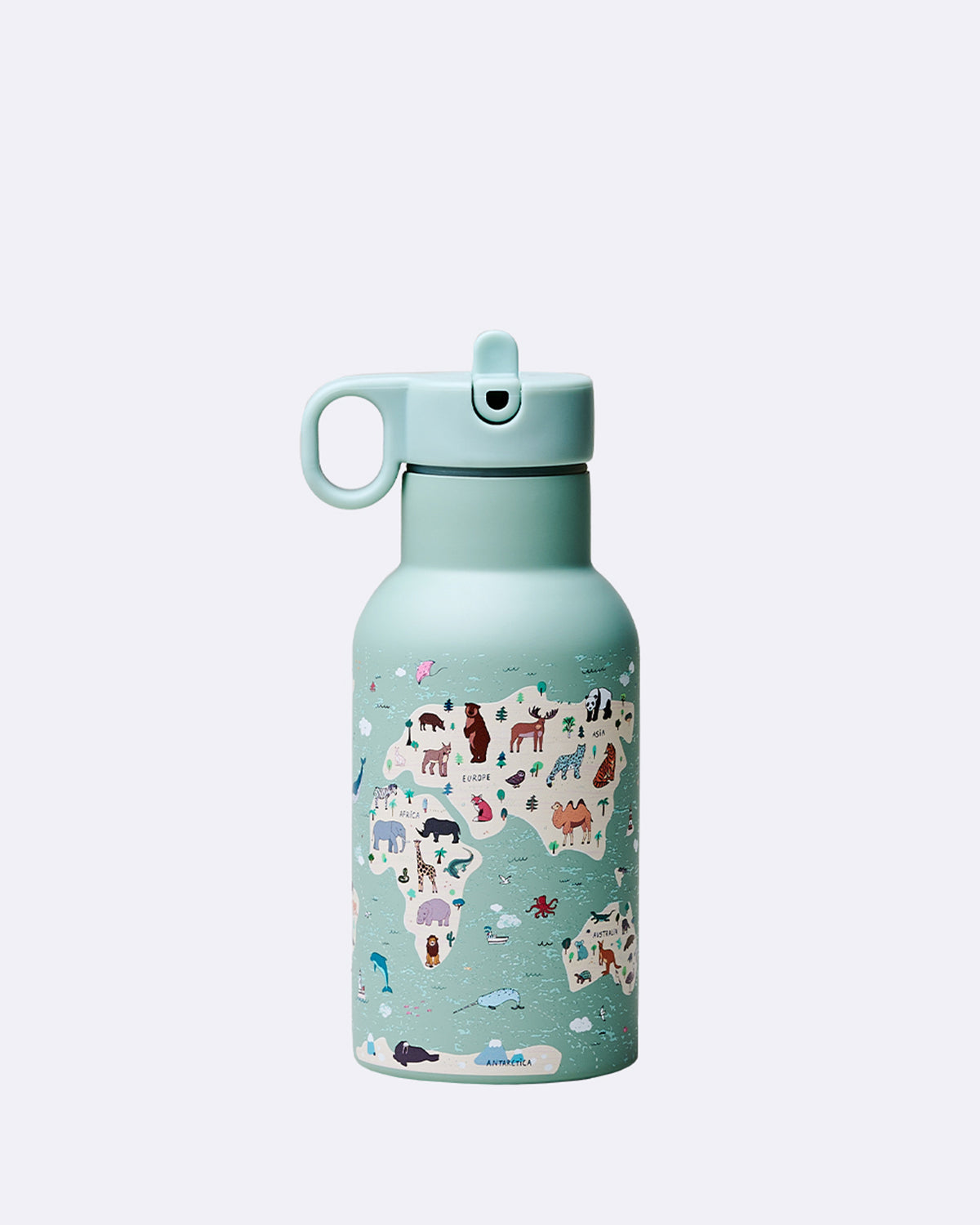 Bioloco Sky Bouteille pour Enfants - Carte des Animaux | Designproducten en originele cadeaus