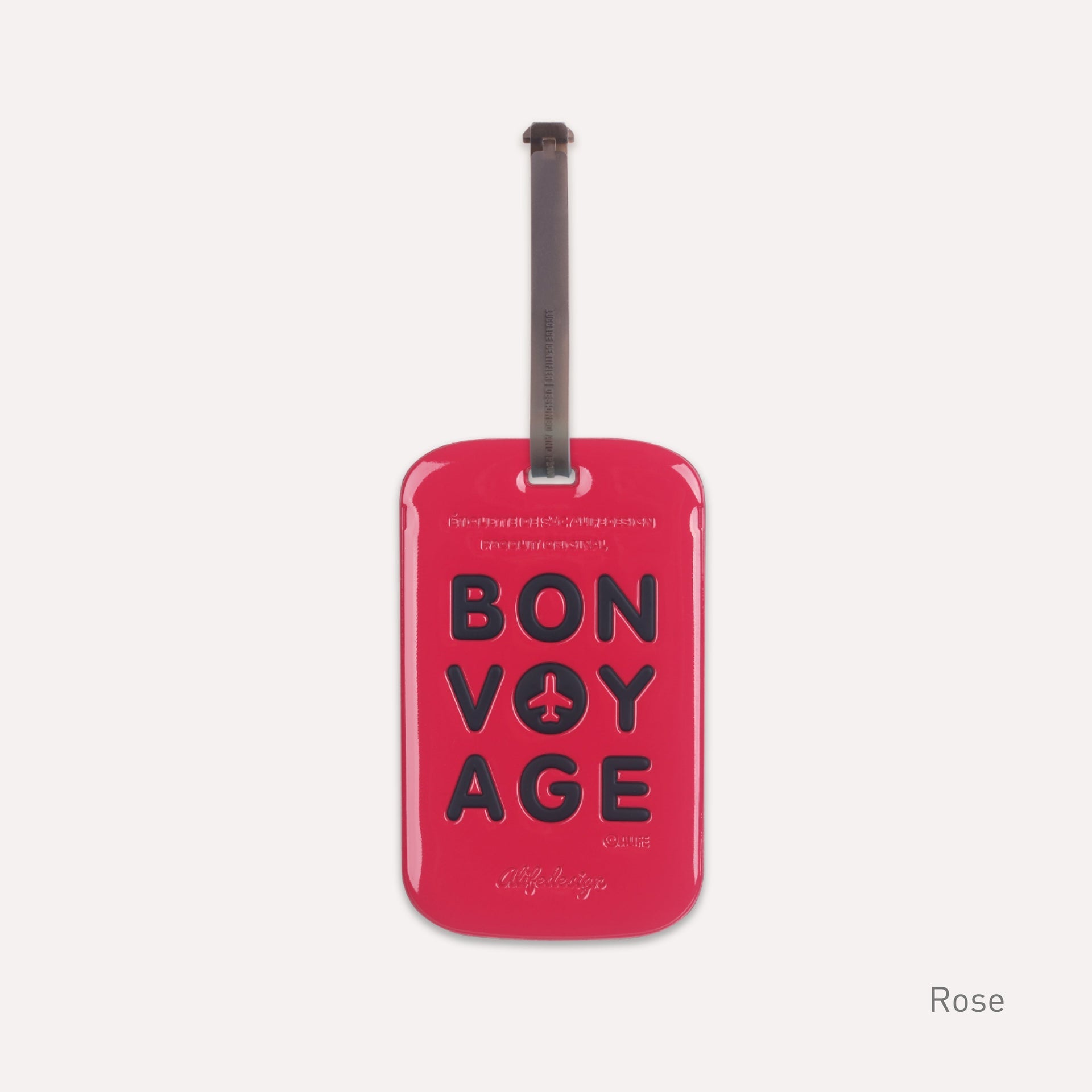 Etiquette de bagage Bon Voyage – vue produit 7
