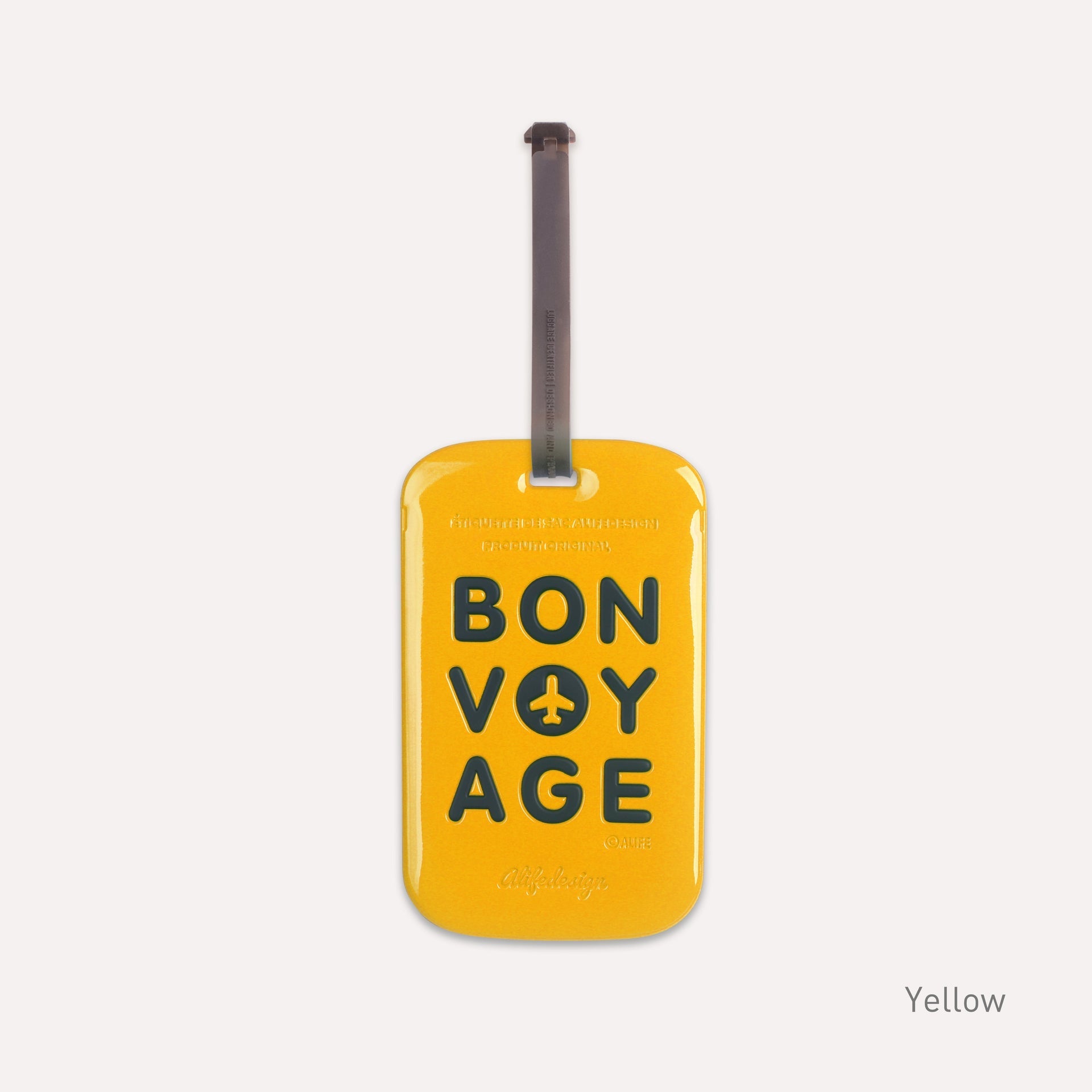 Etichetta del bagaglio buon viaggio