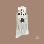 Chaussettes Brodées Ours