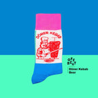 Chaussettes Ours de Berlin Préparant un Döner Kebab