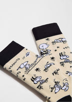 Chaussettes BeSnoopy Skate Beige