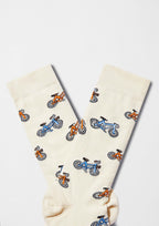 Chaussettes BeBicycle Beige