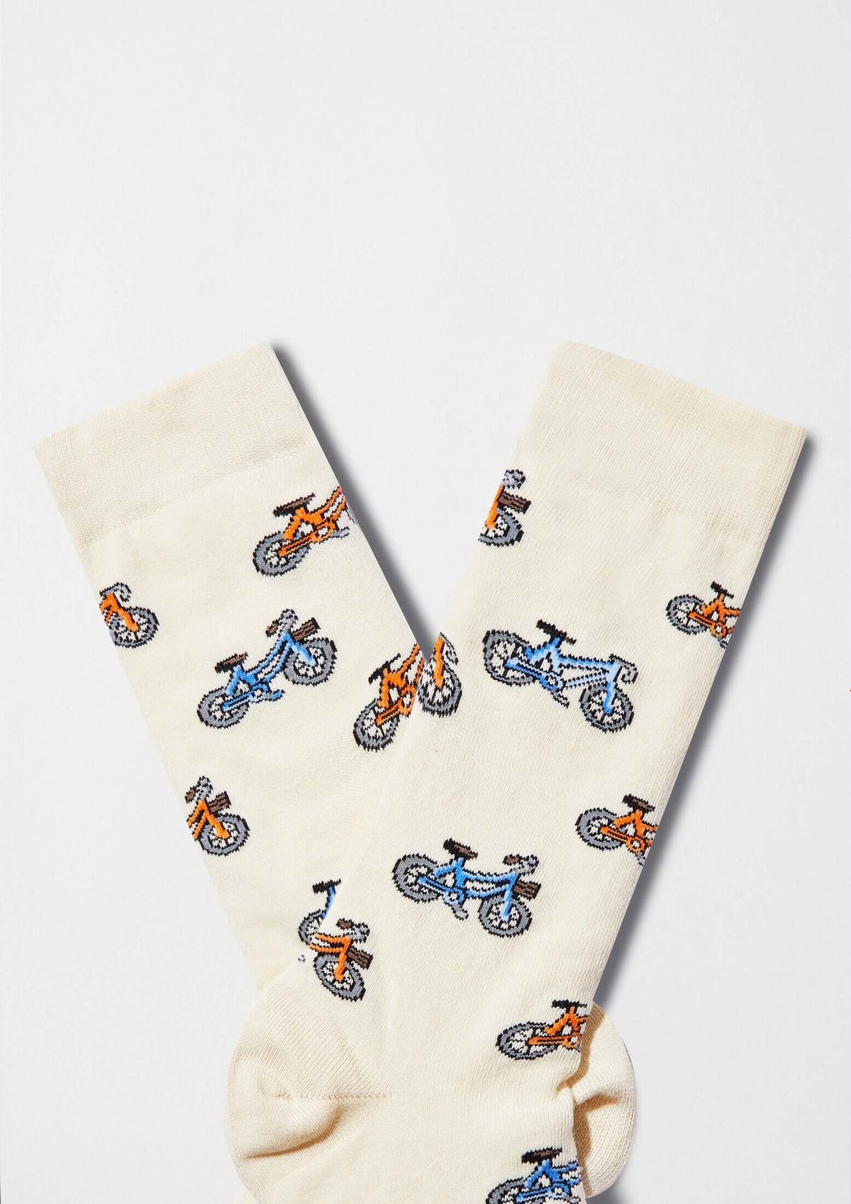 Chaussettes BeBicycle Beige