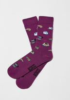 Chaussettes BeSweetBreakfast Prune