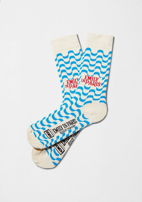 Chaussettes BeEmilyinParis Waves – Besocks