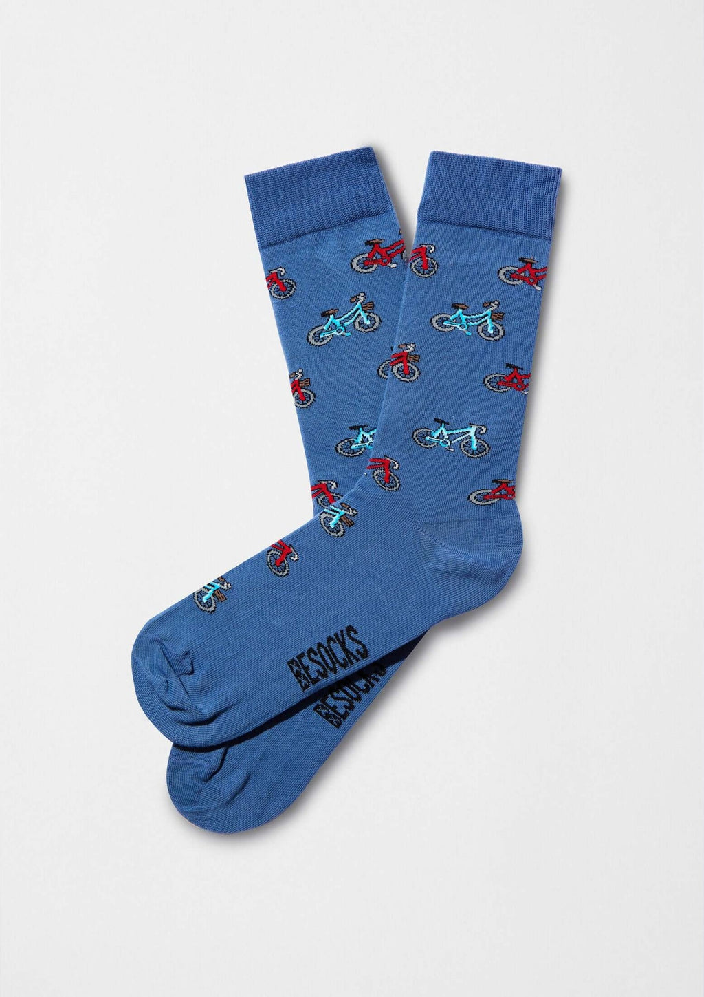 Chaussettes BeBicycle Bleu – Besocks