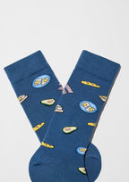 Chaussettes BeBrunch Bleu