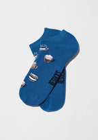 Chaussettes BeCoffee Blue Ankle – Besocks