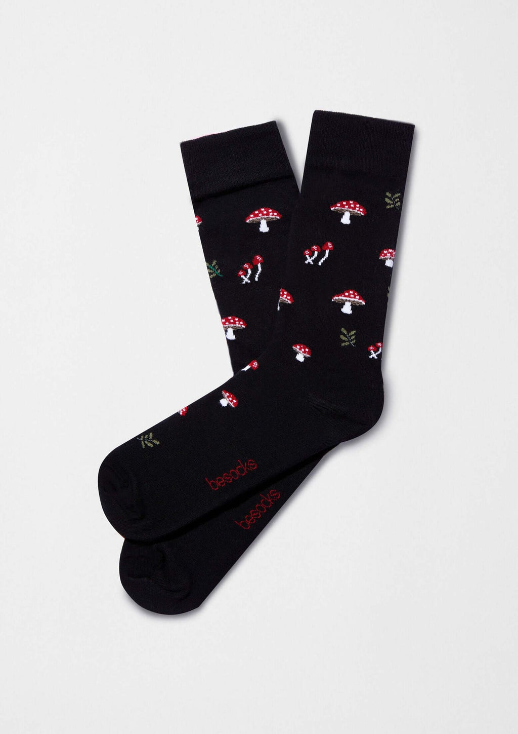 Chaussettes BeMushroom Noir – Besocks