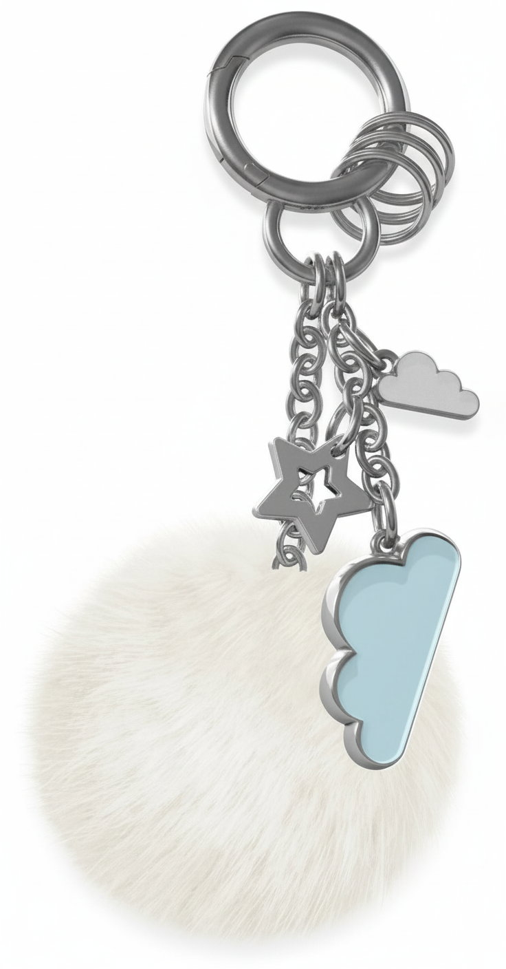 Sininen pilvipussi korut