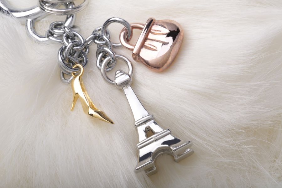 Oggetto regalo di design – bijou de sac tour eiffel argentee metalmorphose MTM196 02 5404006042166