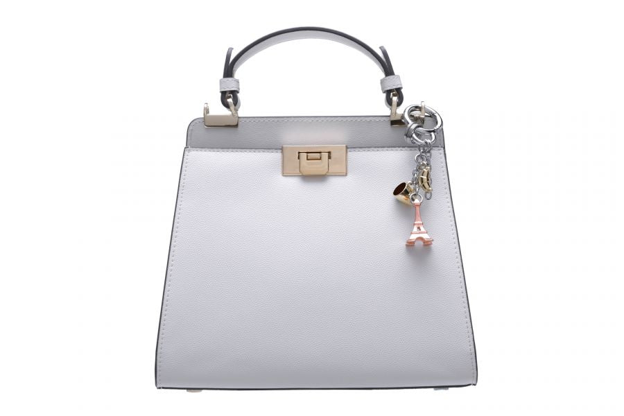 Regalo de diseño – bijou de sac tour eiffel rose metalmorphose 