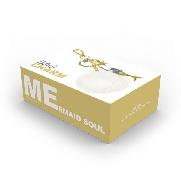 Designcadeau – bijou de sac sirene metalmorphose 