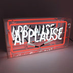 Oggetto regalo di design – acrylic box neon applause ACBN APP 5060081505684