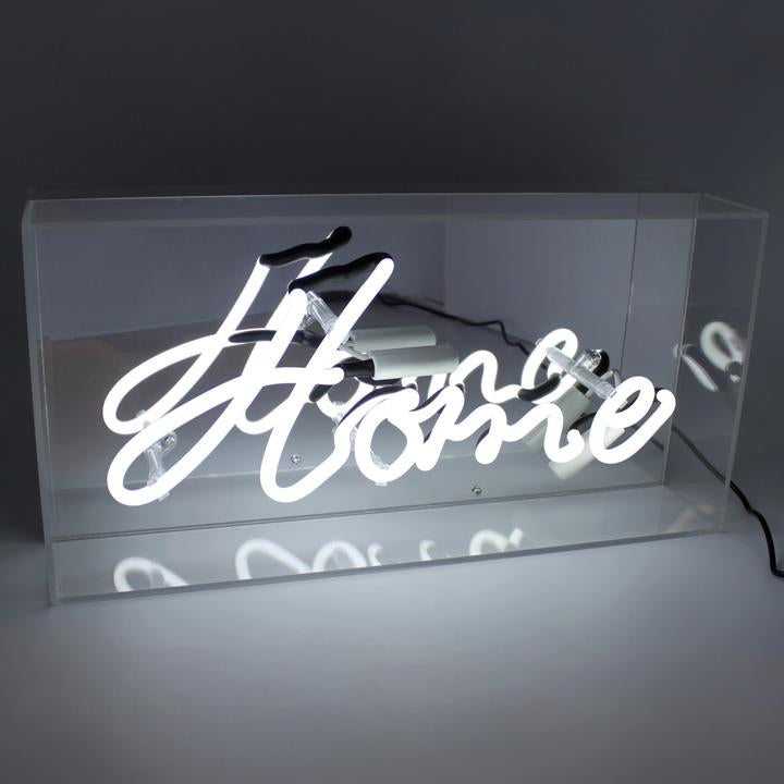 acrylic box neon home 