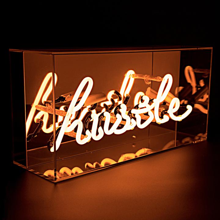 Regalo de diseño – acrylic box neon hustle ACBN HUSTLE 5060081503864