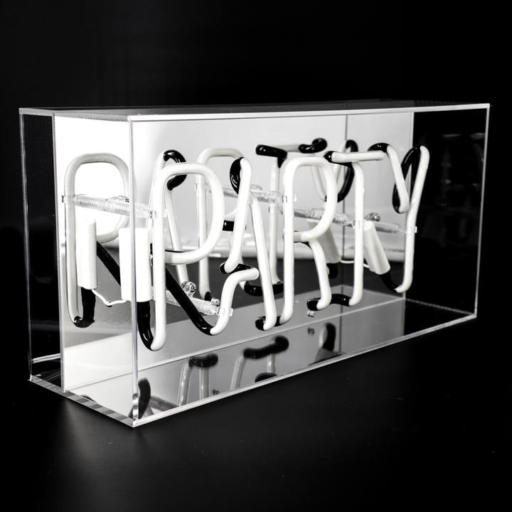 Regalo de diseño – acrylic box neon party 