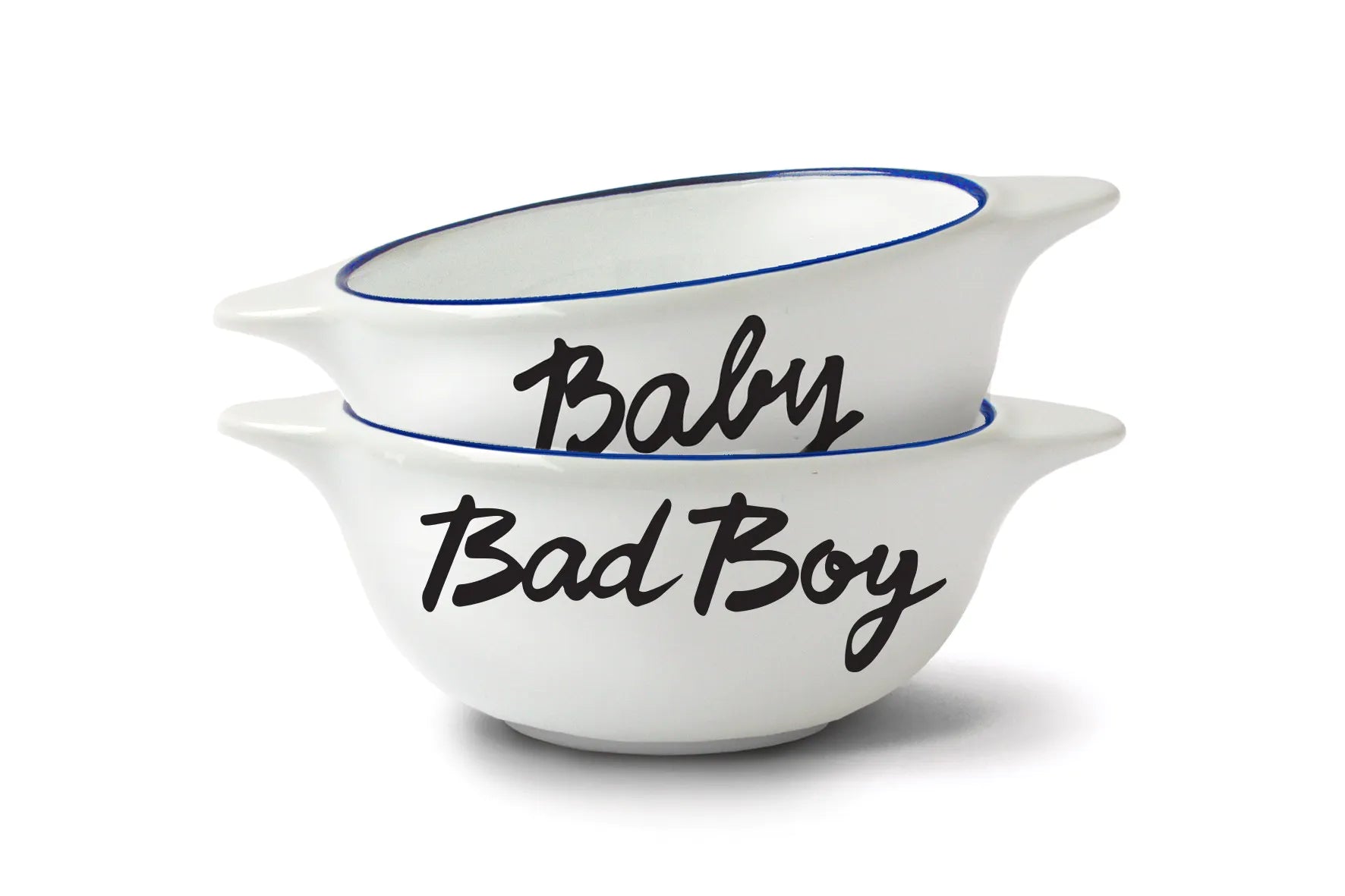 Oggetto regalo di design – bol breton baby pied de poule 