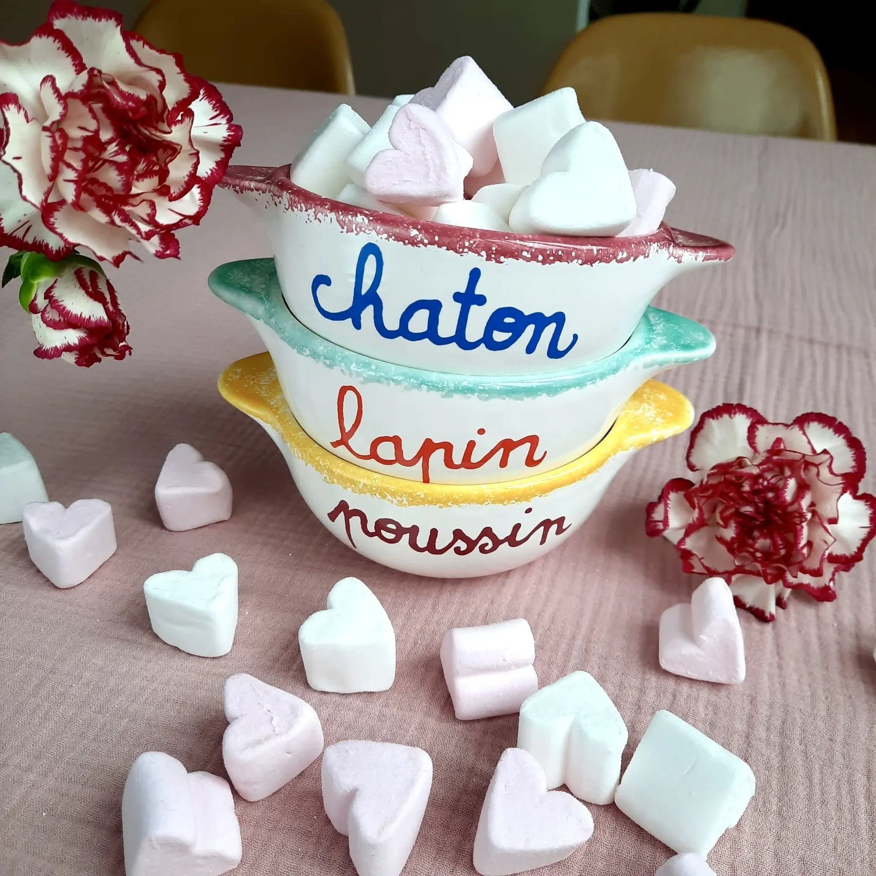 Designcadeau – bol breton chaton pied de poule 